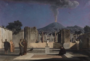 Sogno nelle rovine di Pompei, 1866